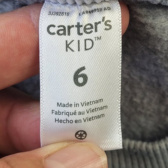 Carter’s Osh Kosh boys set of 3 fleece sweaters size 6 - Picture 9 of 15